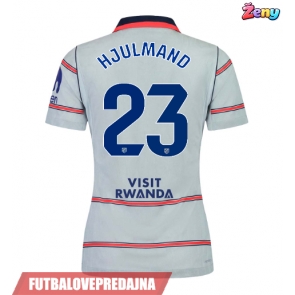 Lacne Ženy Futbalové dres Atletico Madrid Morten Hjulmand #23 2026-27 Krátky Rukáv - Tretina